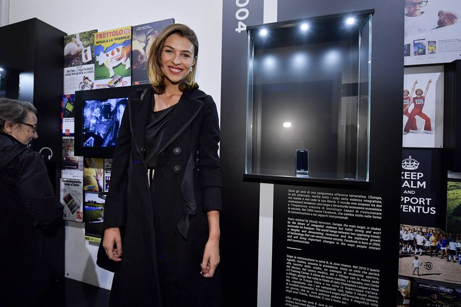 Anche Cristina Chiabotto, ex miss Italia e presentatrice tv, era presente alla cerimonia (Getty Images)